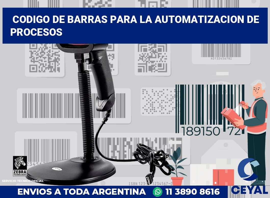 codigo de barras para la automatizacion de procesos