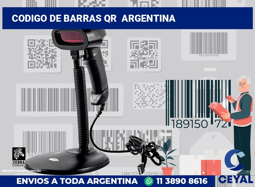 codigo de barras qr  argentina