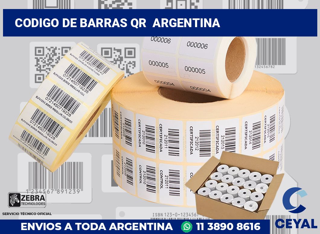 codigo de barras qr  argentina