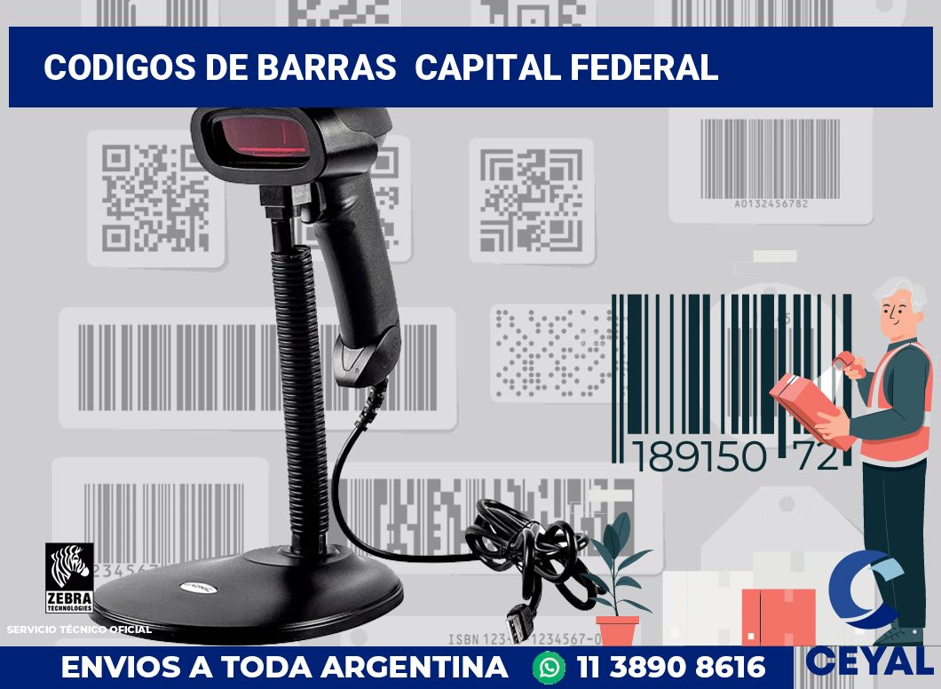 codigos de barras  Capital Federal