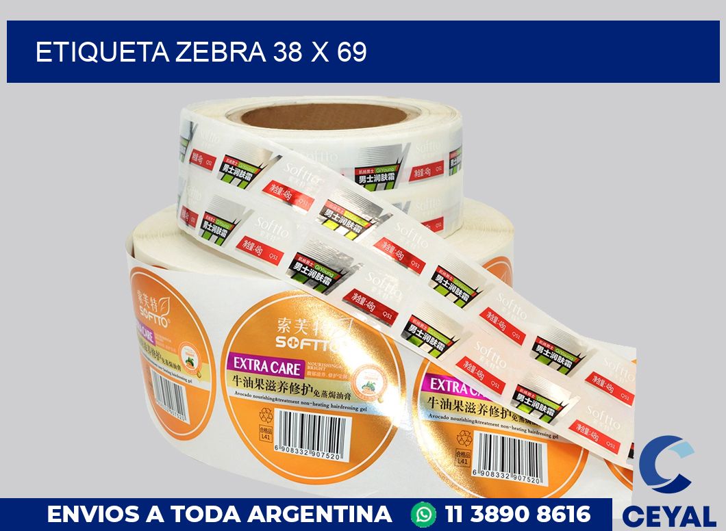 etiqueta zebra 38 x 69