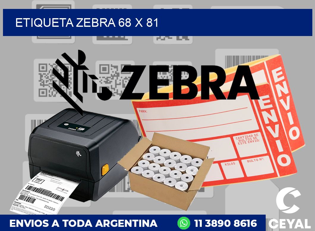 etiqueta zebra 68 x 81