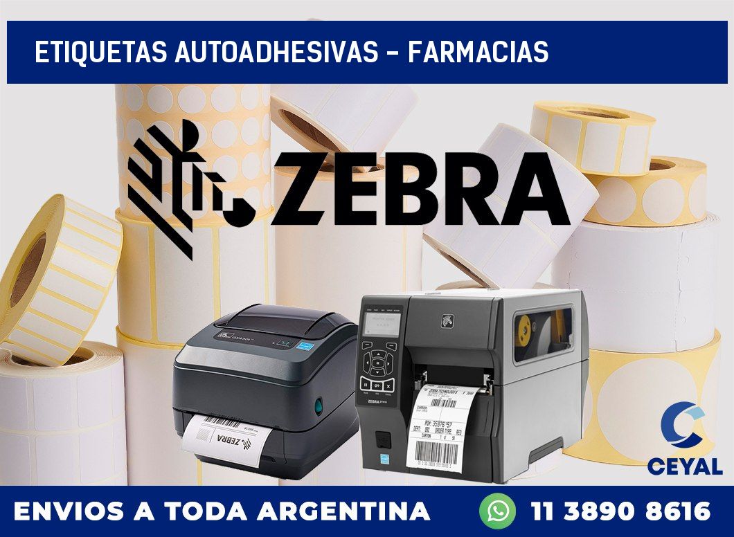 etiquetas autoadhesivas – Farmacias