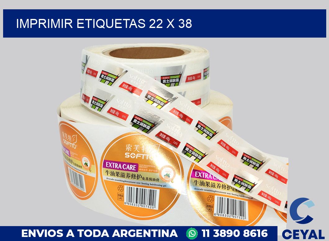 imprimir etiquetas 22 x 38