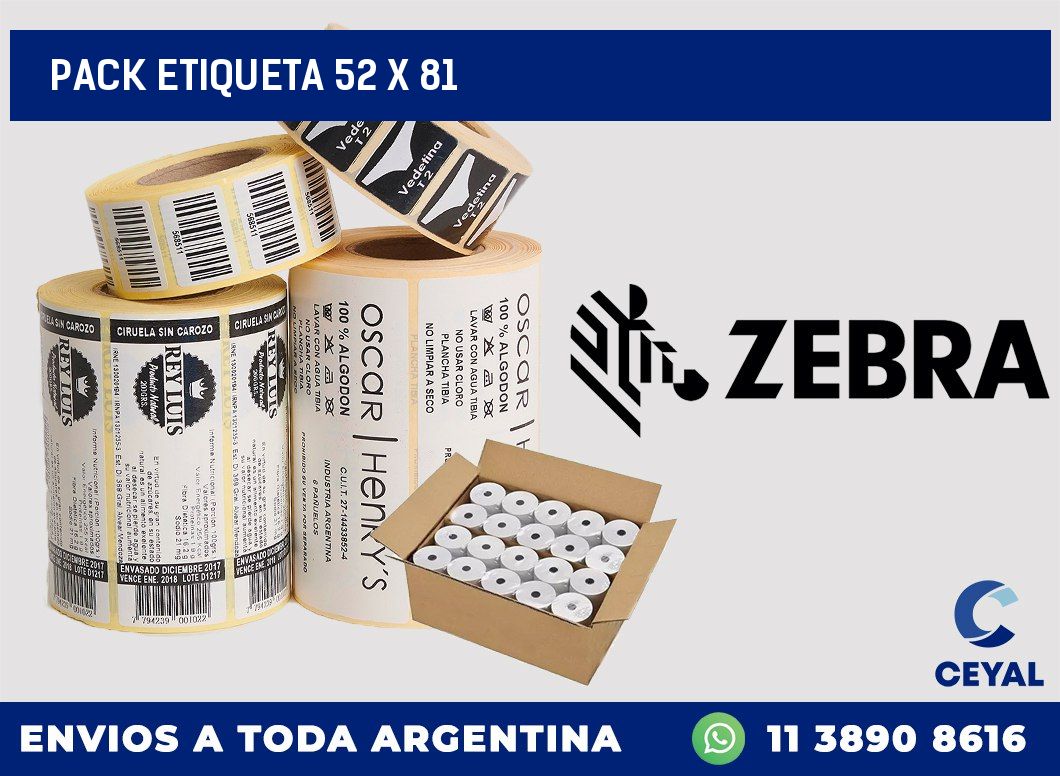 pack etiqueta 52 x 81