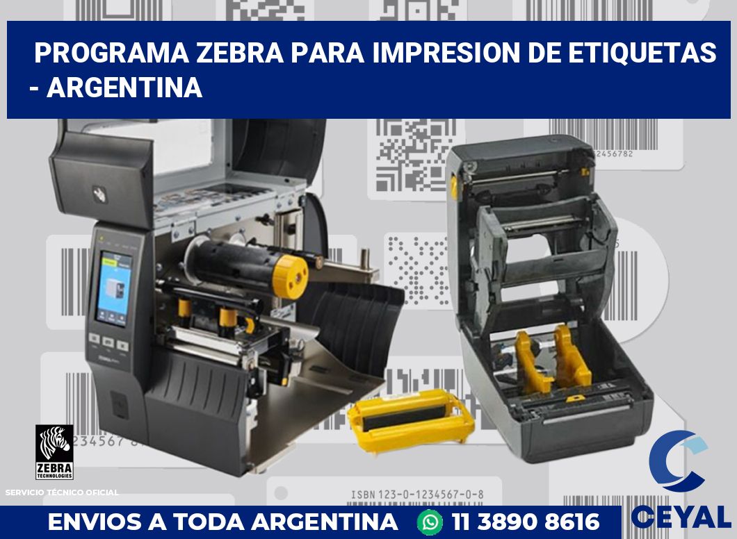 programa zebra para impresion de etiquetas  - Argentina