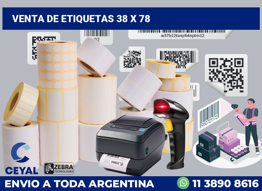 venta de etiquetas 38 x 78