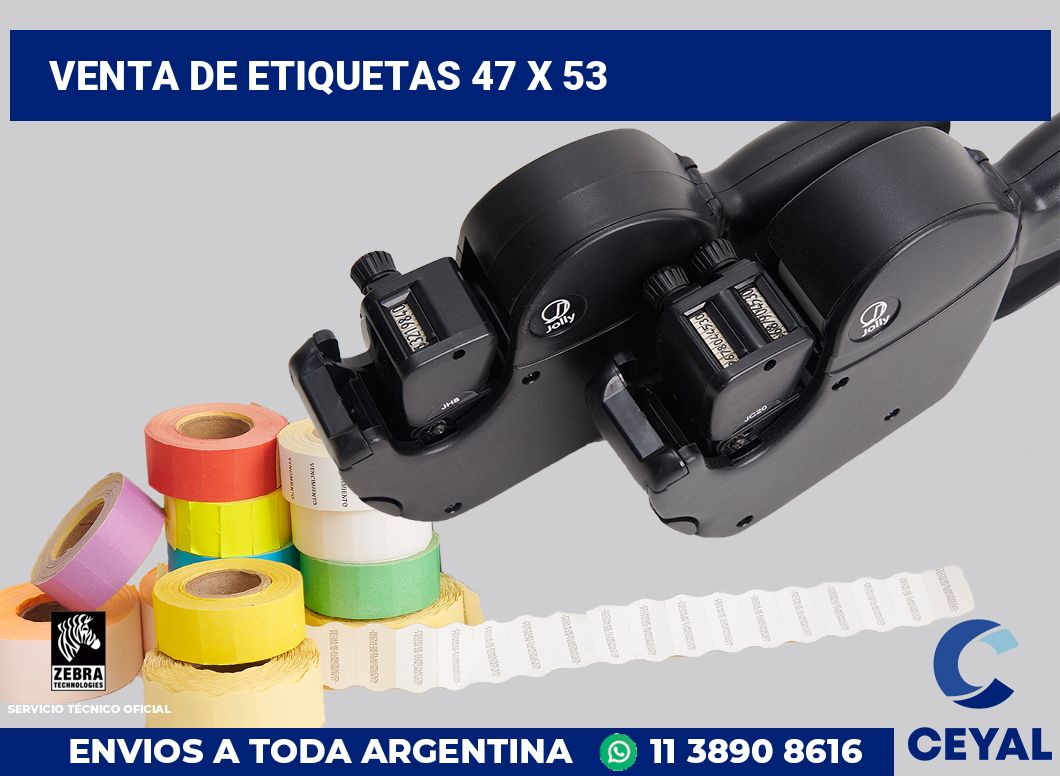 venta de etiquetas 47 x 53