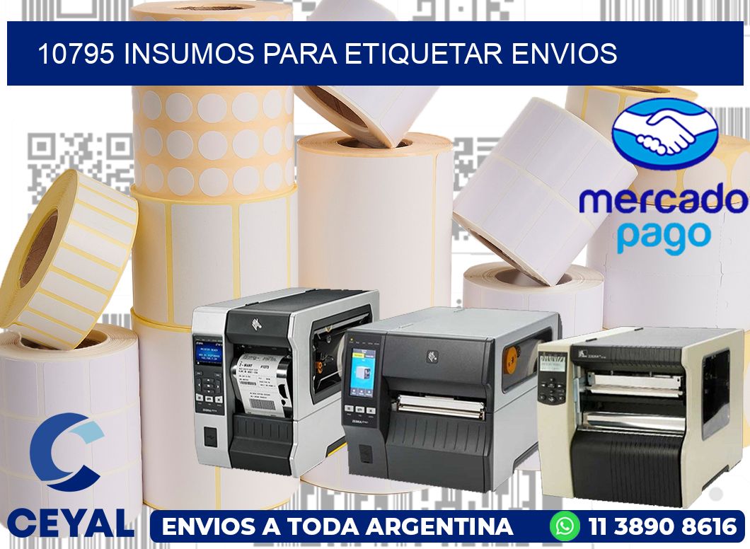 10795 Insumos para etiquetar envios