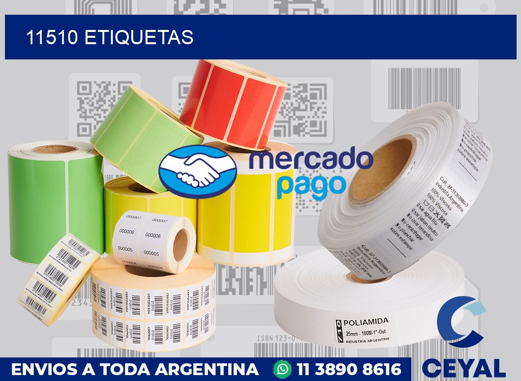 11510 etiquetas