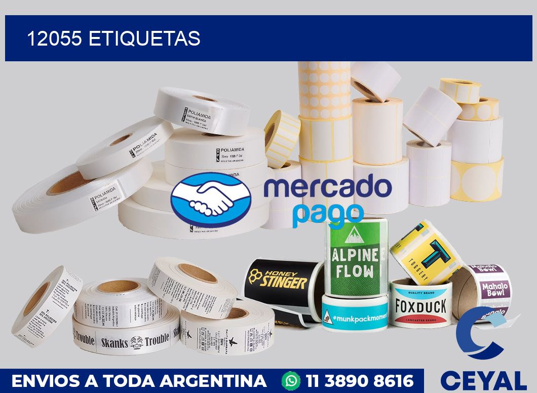 12055 etiquetas