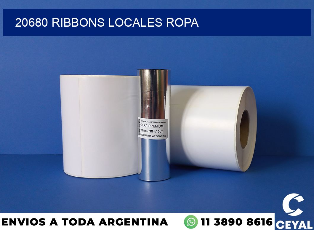 20680 ribbons locales ropa