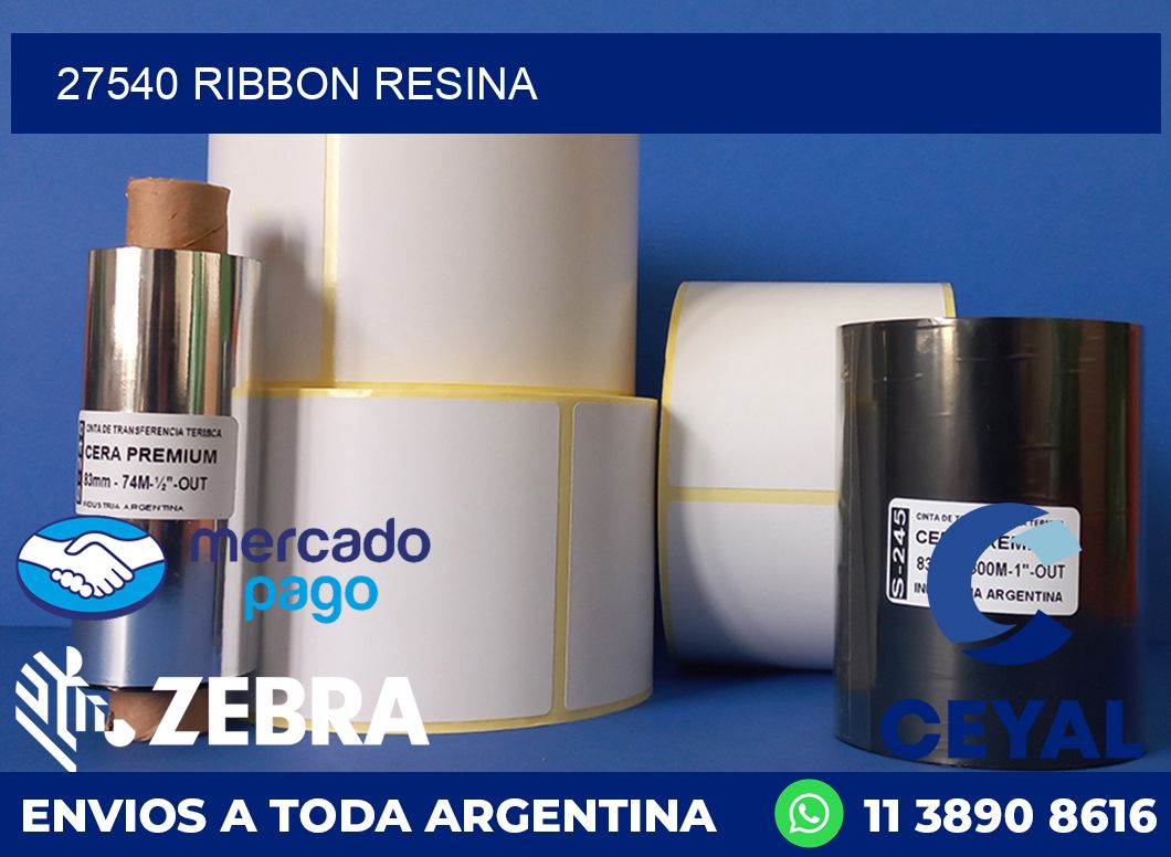 27540 ribbon resina