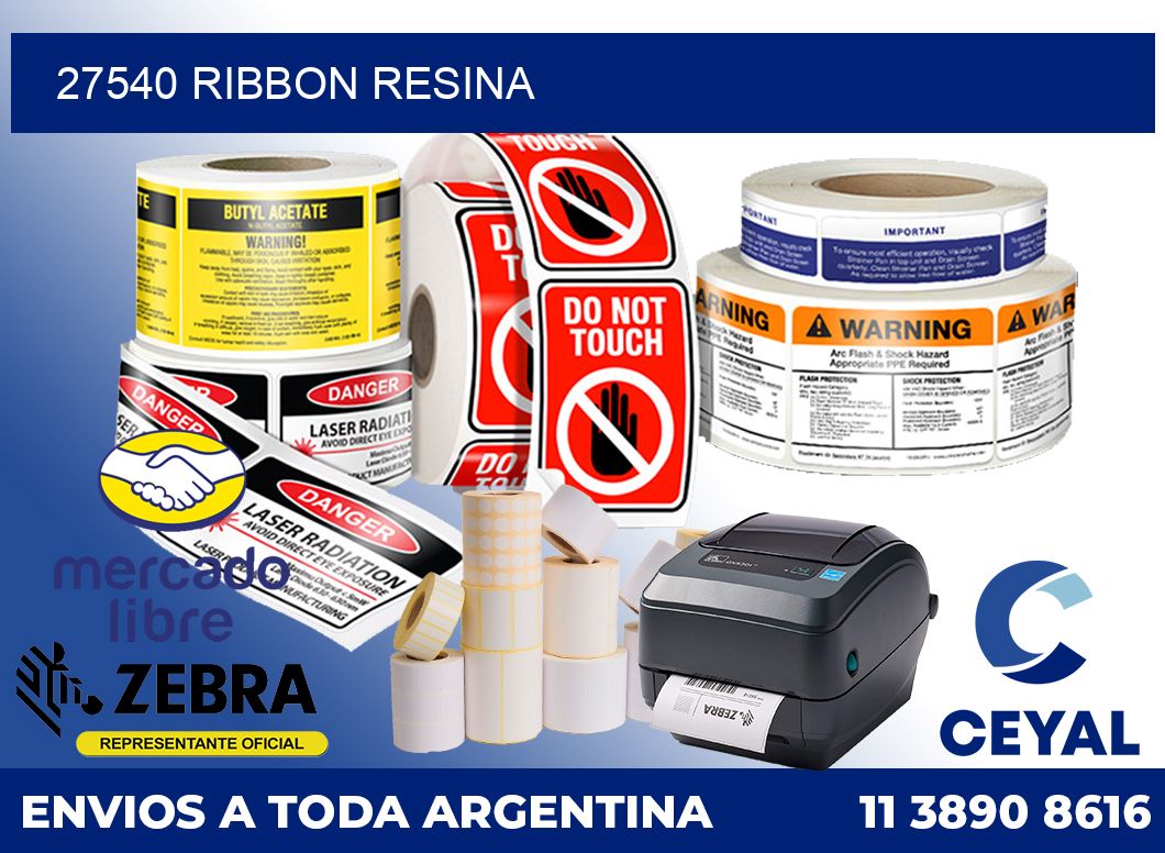 27540 ribbon resina