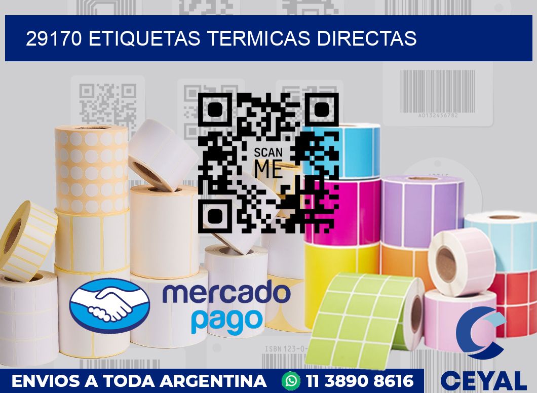 29170 Etiquetas termicas directas