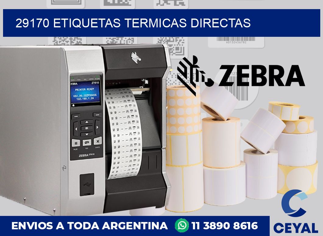 29170 Etiquetas termicas directas