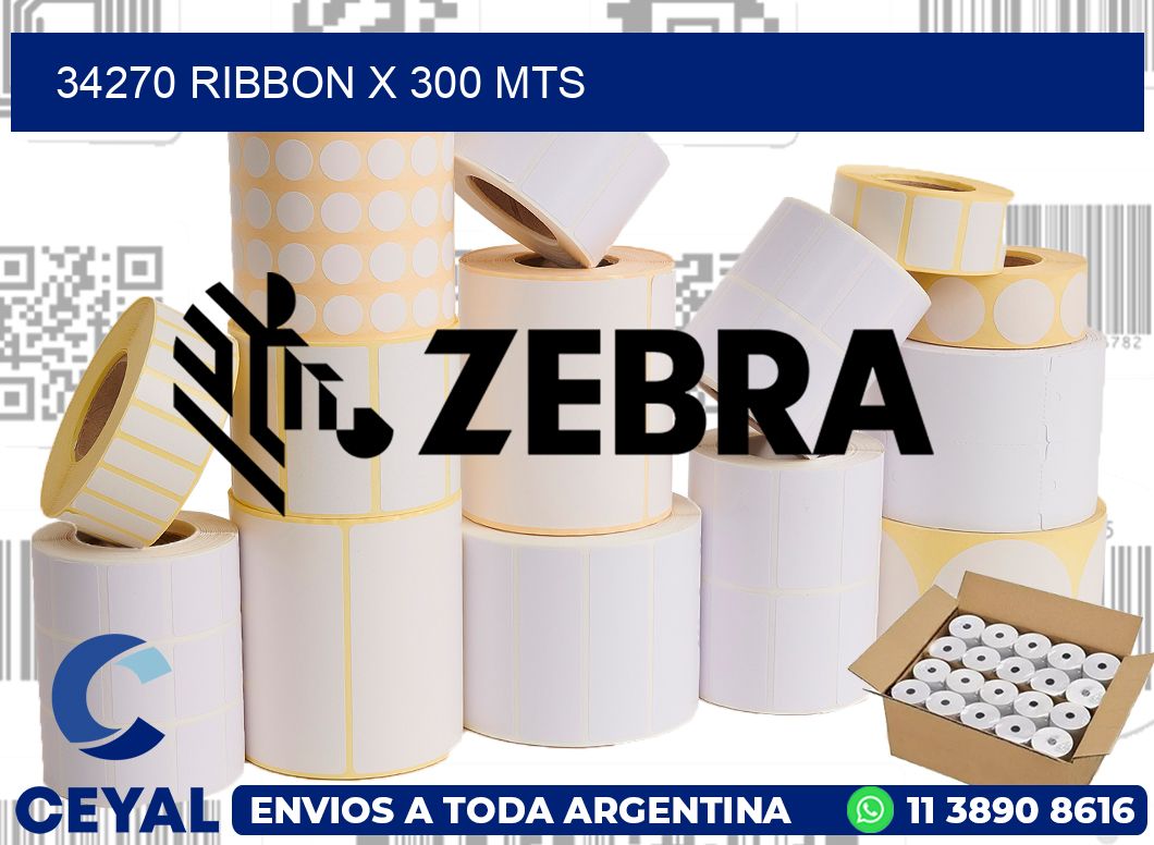 34270 ribbon x 300 mts