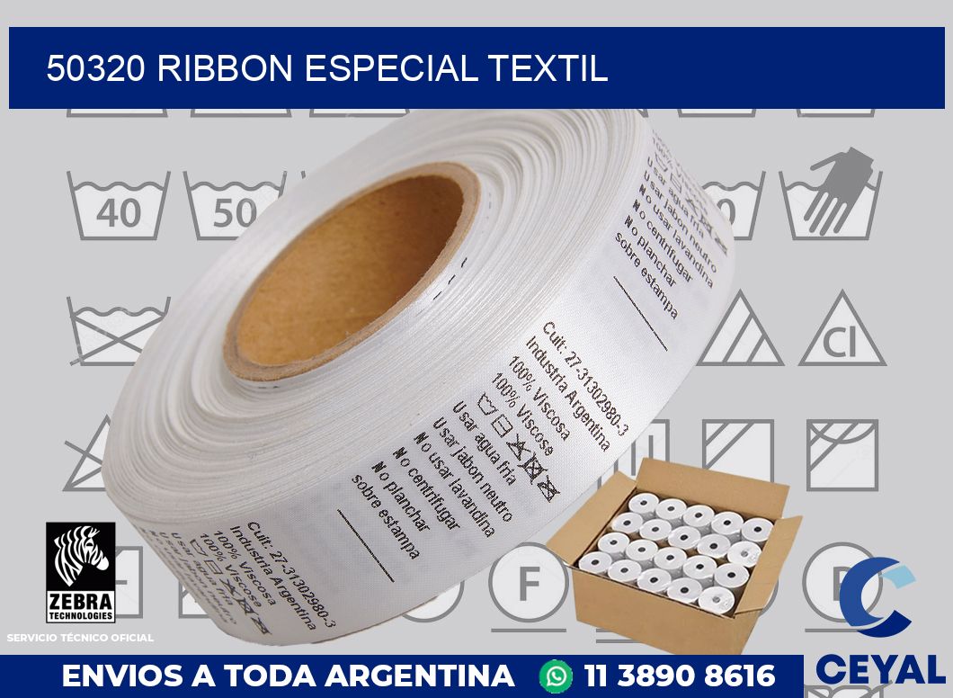50320 ribbon especial textil