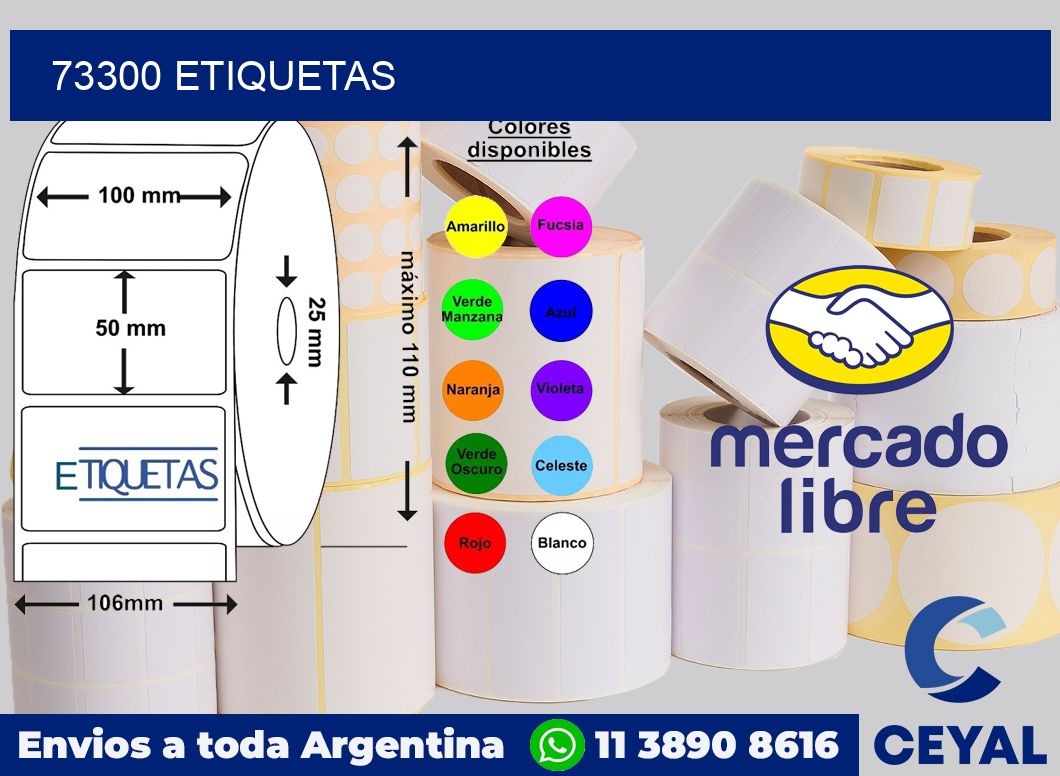 73300 etiquetas