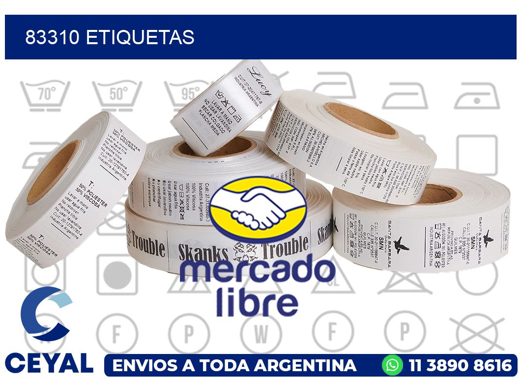83310 etiquetas