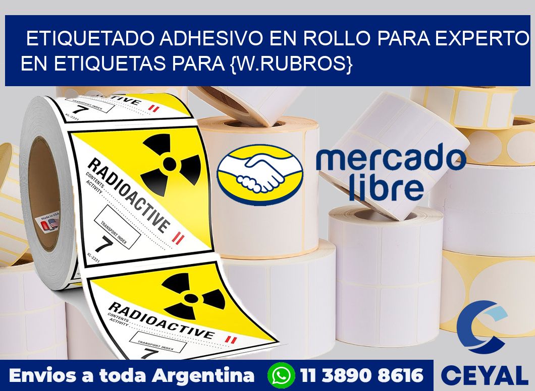 Etiquetado adhesivo en rollo para Experto en etiquetas para Lenceria corceteria