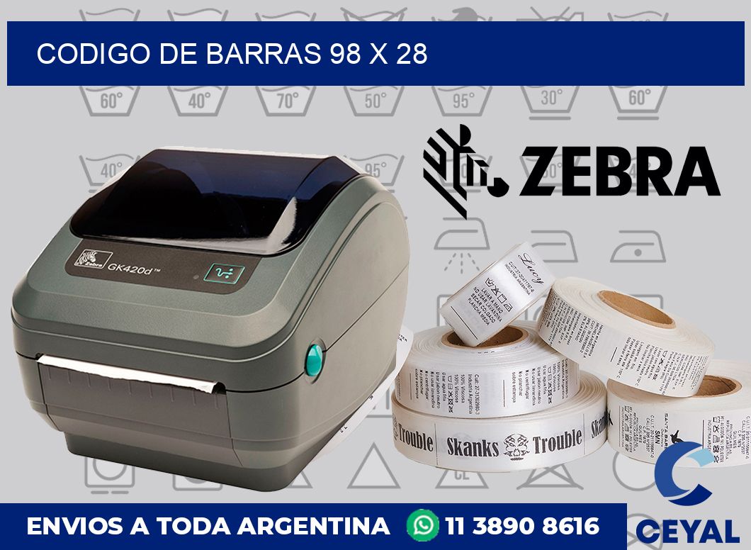 codigo de barras 98 x 28