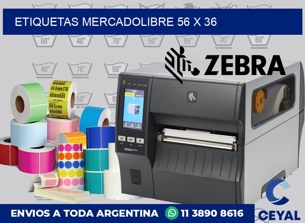 etiquetas mercadolibre 56 x 36