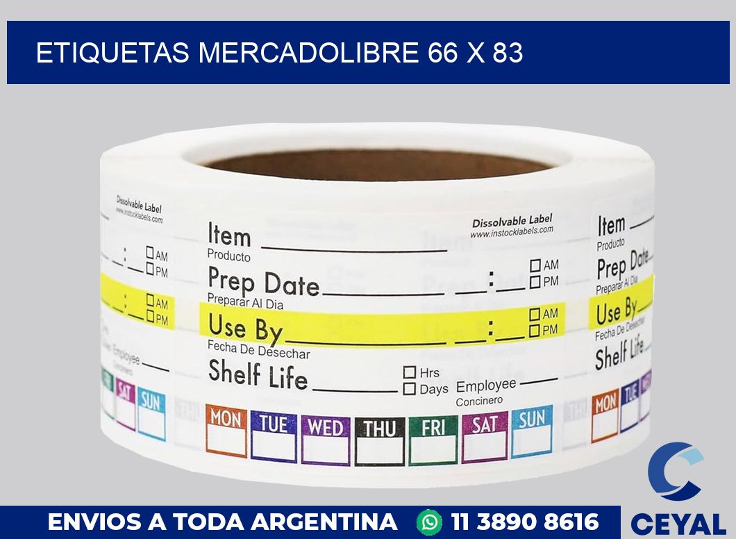 etiquetas mercadolibre 66 x 83