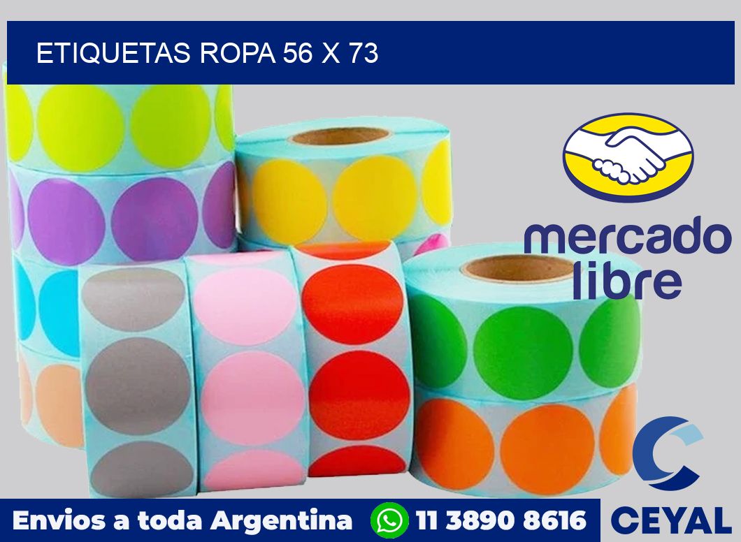 etiquetas ropa 56 x 73