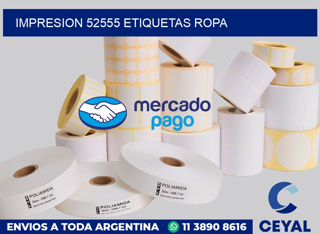impresion 52555 etiquetas ropa