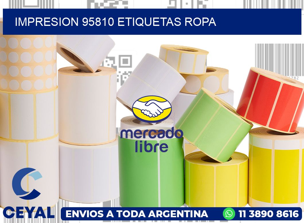 impresion 95810 etiquetas ropa