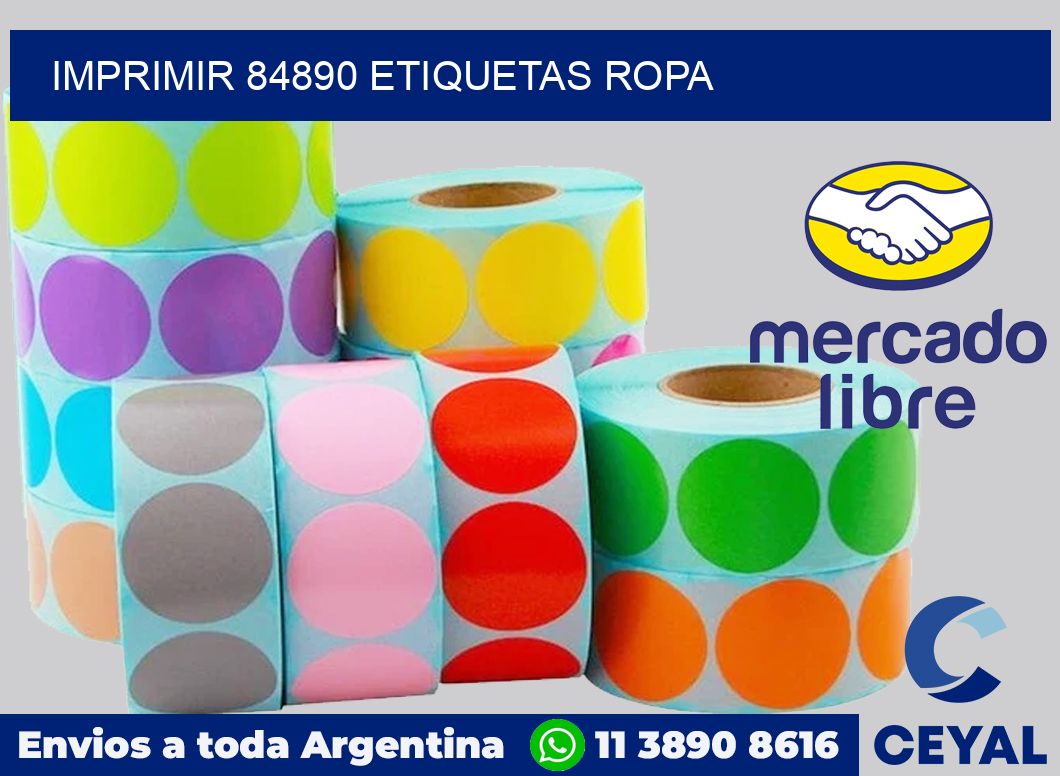 imprimir 84890 etiquetas ropa