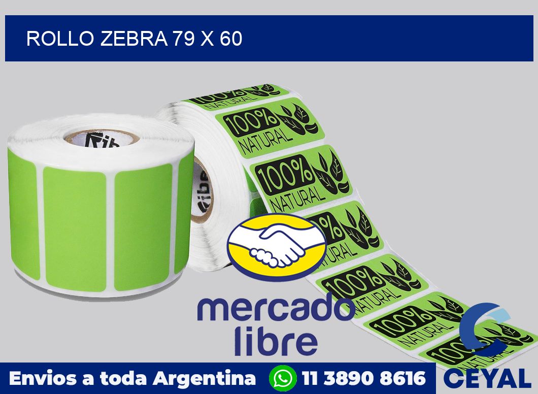 rollo zebra 79 x 60
