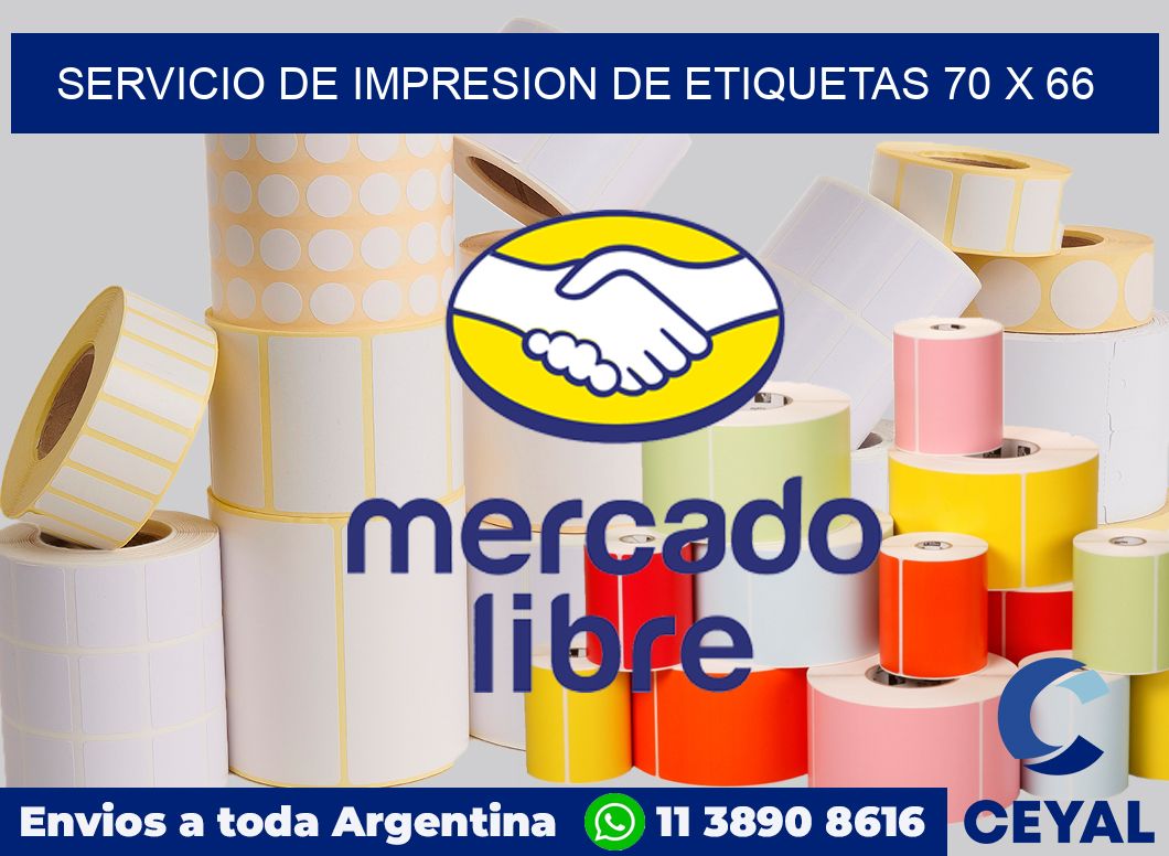 servicio de impresion de etiquetas 70 x 66