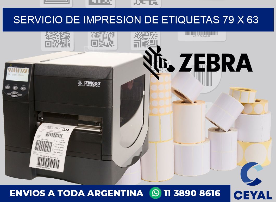 servicio de impresion de etiquetas 79 x 63