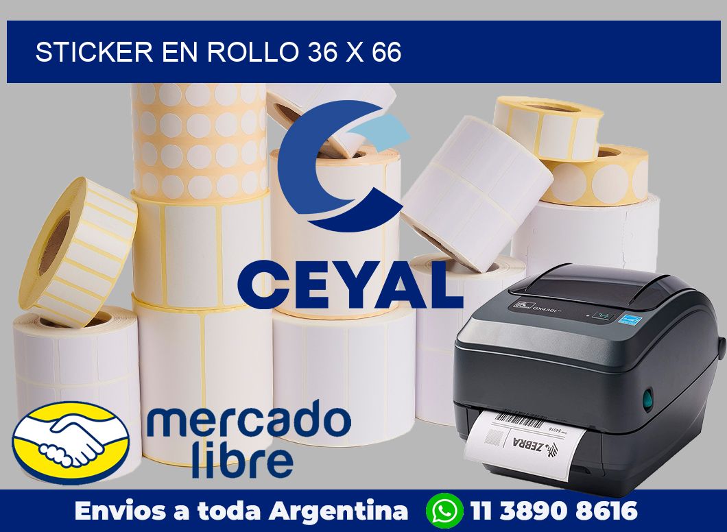 sticker en rollo 36 x 66
