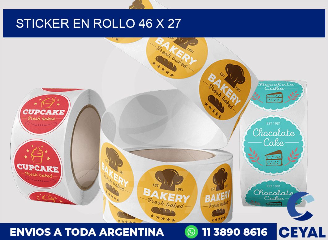 sticker en rollo 46 x 27