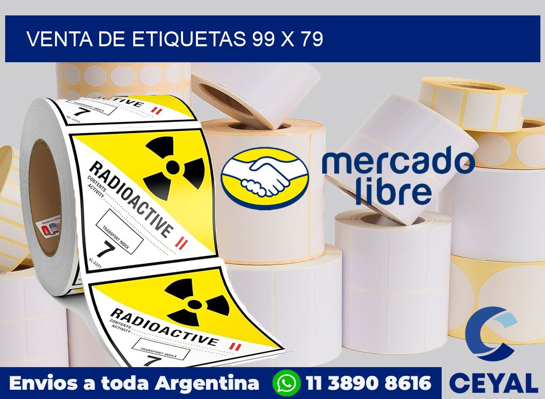 venta de etiquetas 99 x 79