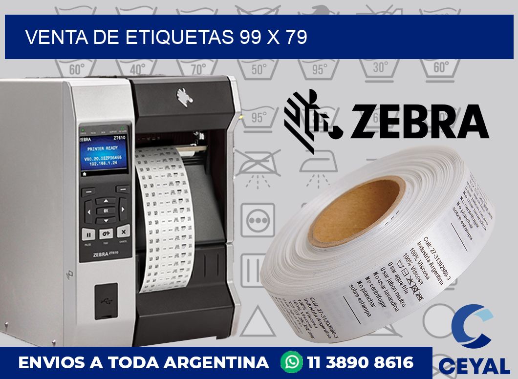 venta de etiquetas 99 x 79