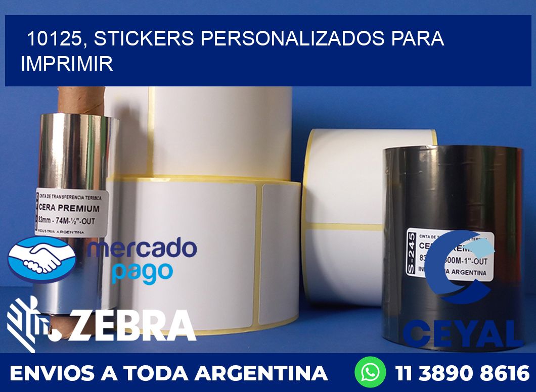10125, stickers personalizados para imprimir