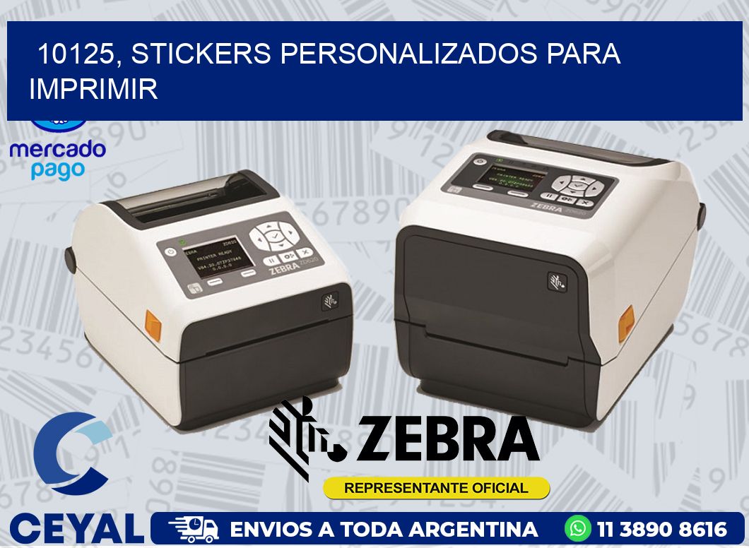 10125, stickers personalizados para imprimir