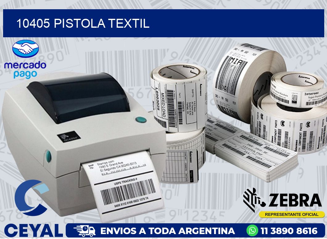 10405 PISTOLA TEXTIL