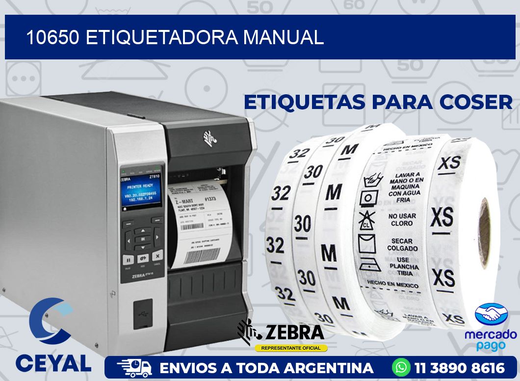 10650 ETIQUETADORA MANUAL