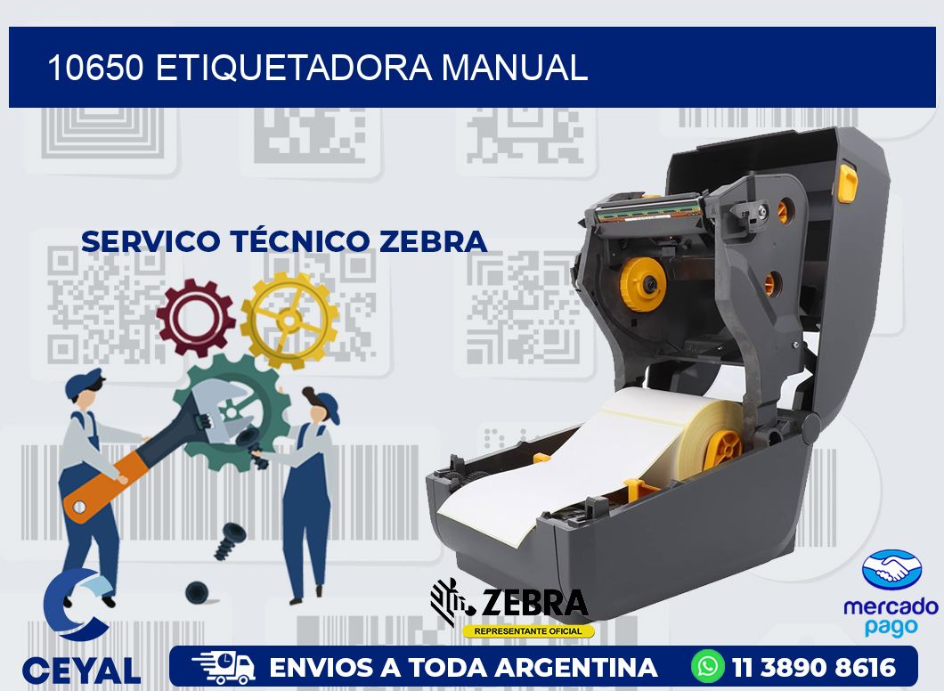 10650 ETIQUETADORA MANUAL