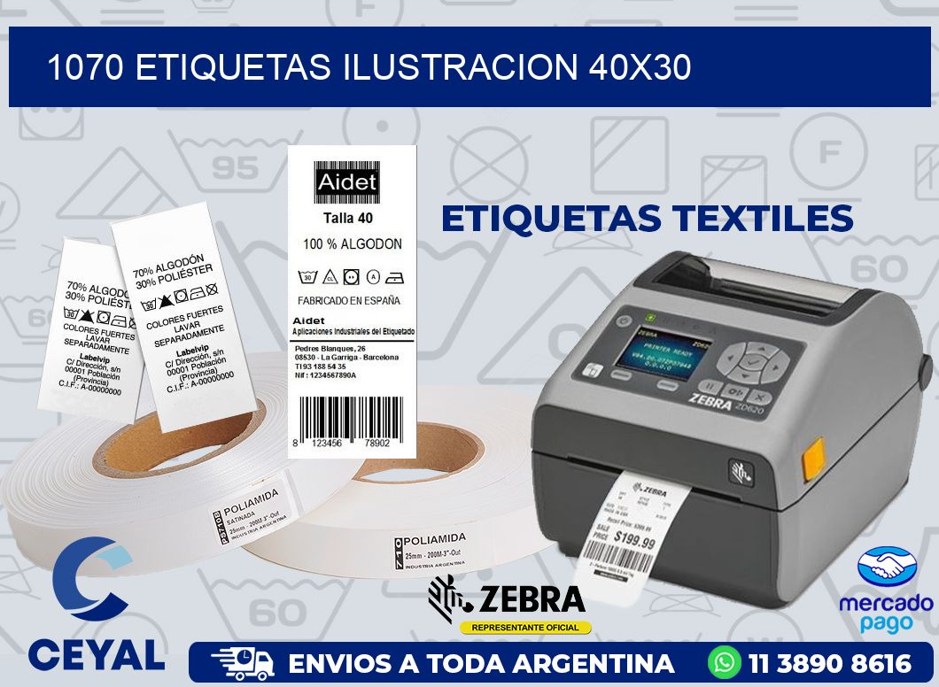 1070 ETIQUETAS ILUSTRACION 40X30