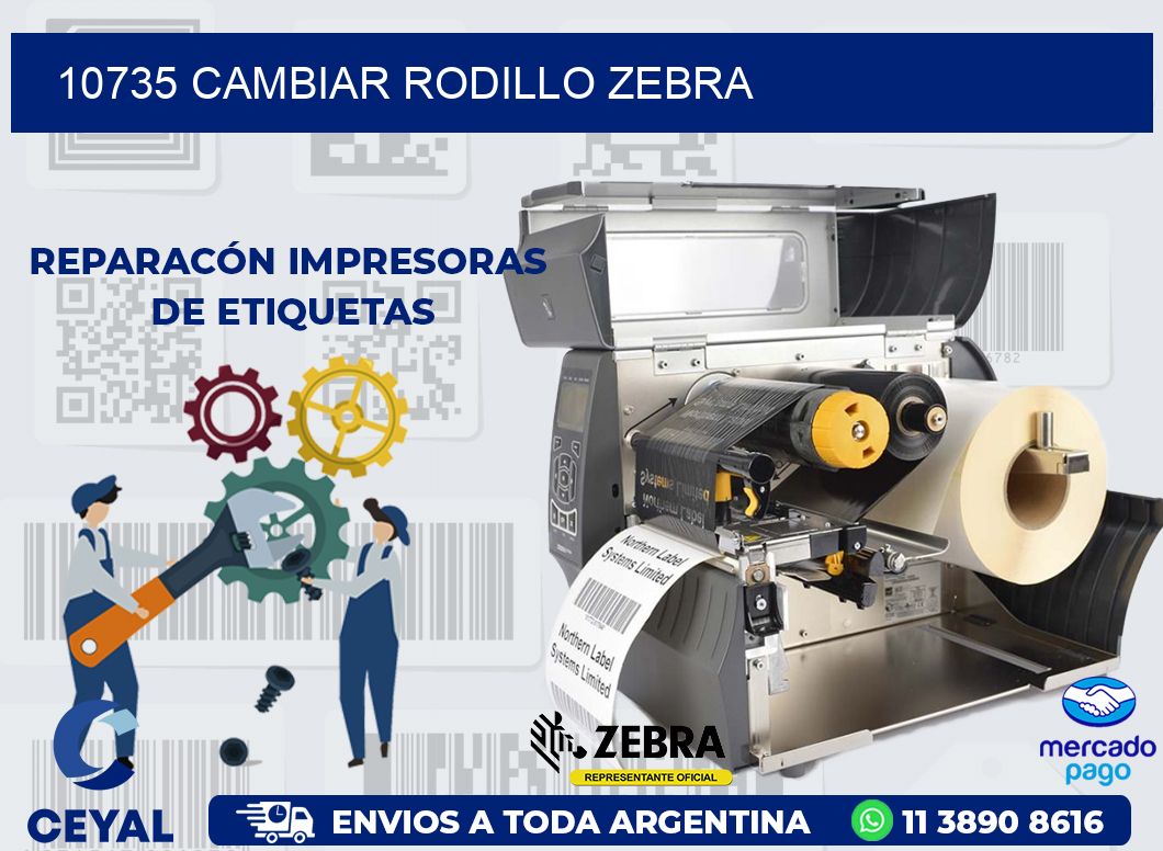 10735 CAMBIAR RODILLO ZEBRA