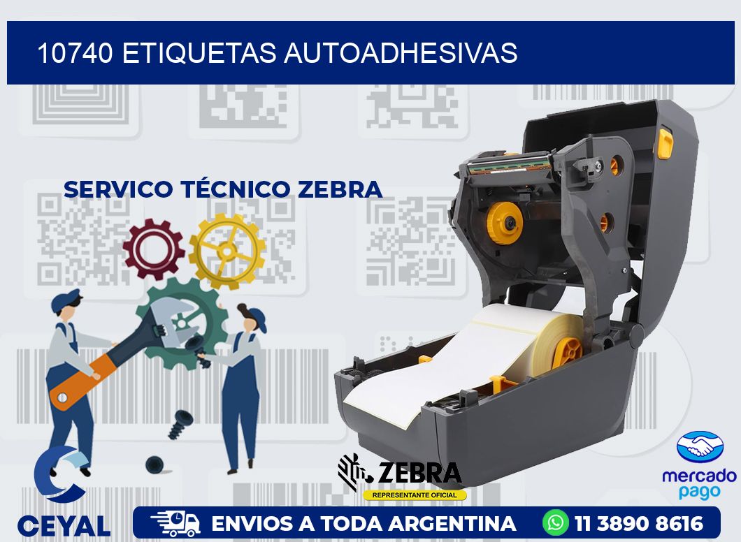 10740 ETIQUETAS AUTOADHESIVAS