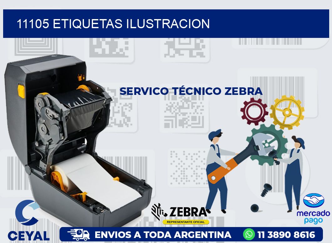 11105 ETIQUETAS ILUSTRACION