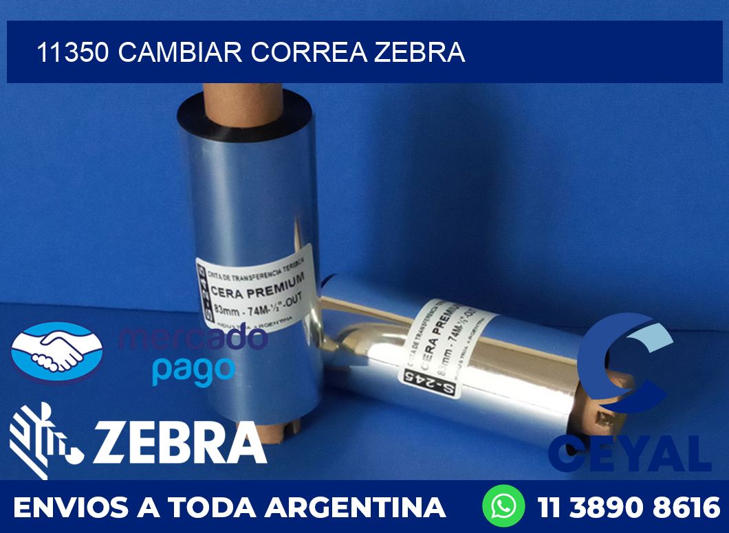 11350 CAMBIAR CORREA ZEBRA