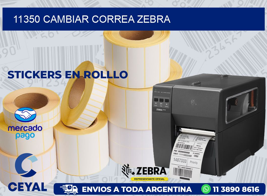 11350 CAMBIAR CORREA ZEBRA